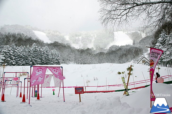 ルスツリゾート 早くも三山連結・総コース滑走距離 19.8㎞！そして、全コースパウダースノー♪